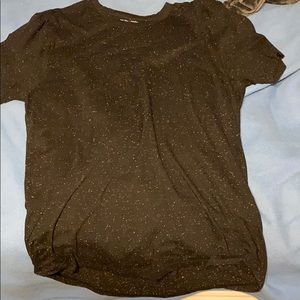 Black and white specs t shirt